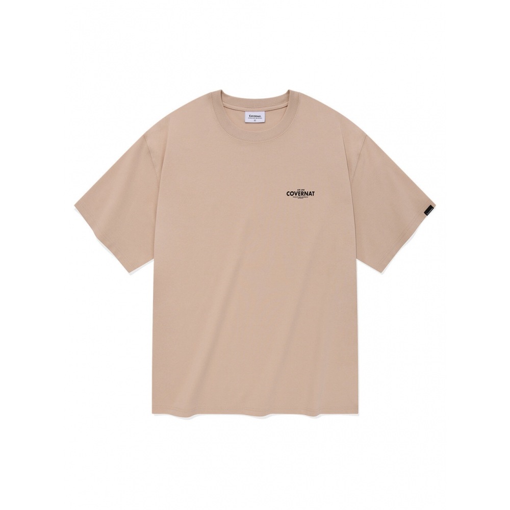 COVERNAT パスポート T シャツダスティピンク