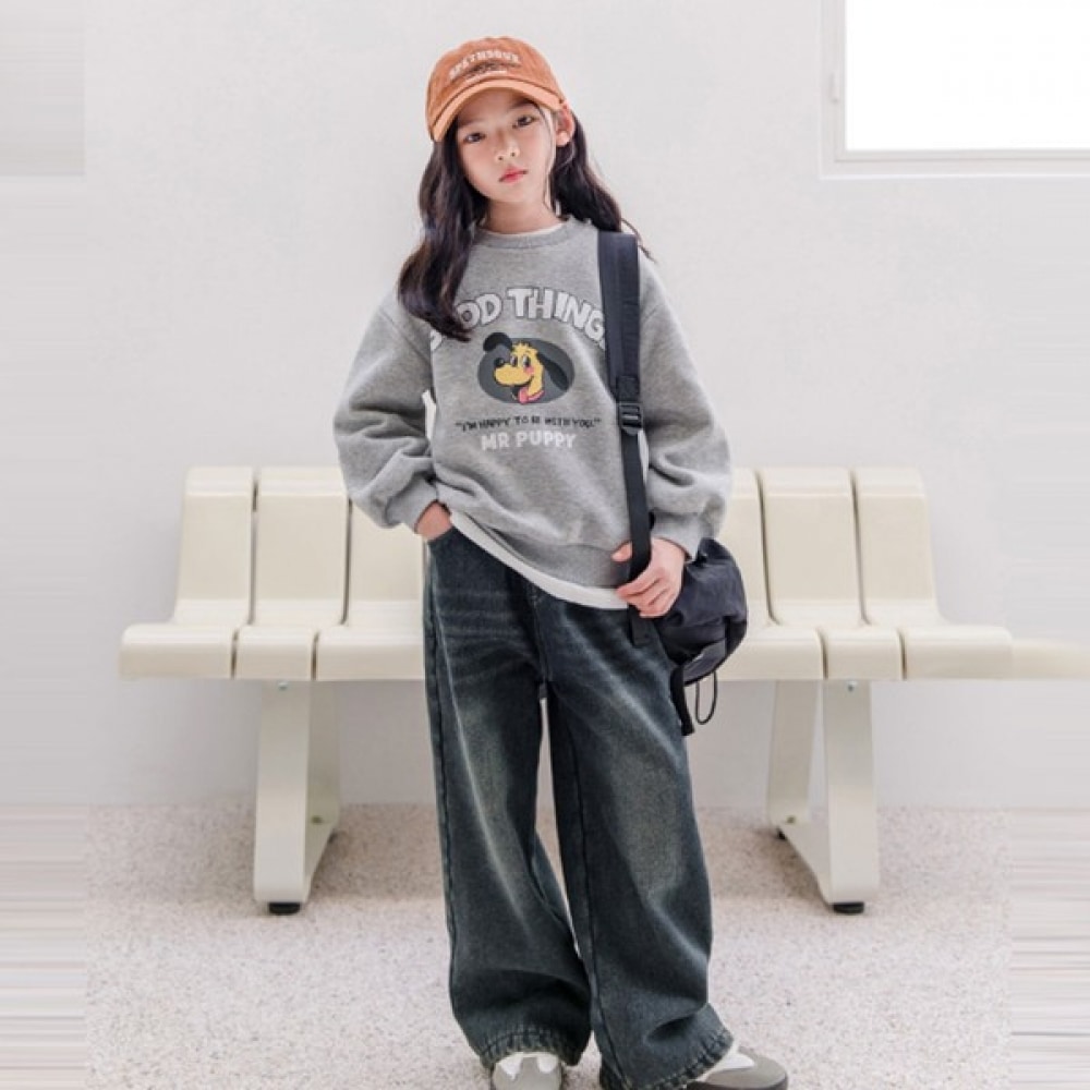 [バブルツリー] マリオバブルツリーダブルボンディングデニムパンツ 4,756円