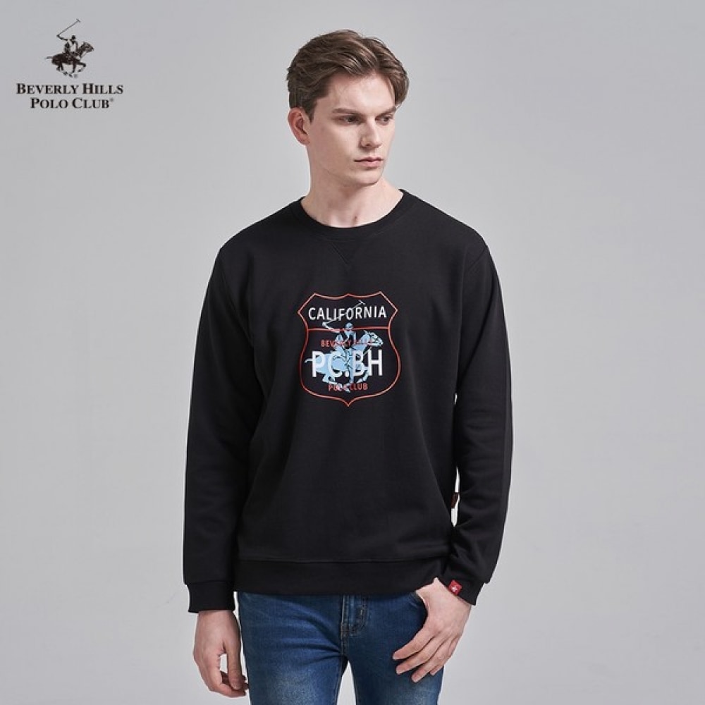 (ビバリーヒルズポロクラブ) カリフォルニア PC.BH シールドスウェットシャツ