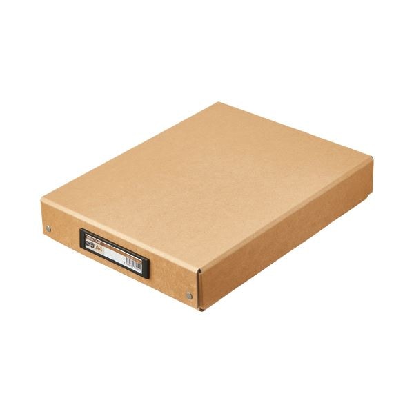 （まとめ）TANOSEE デスクトレー A4 クラフト 1個 [x10セット]