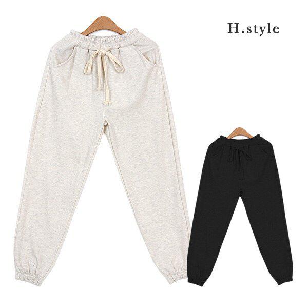 （GD）3040綿混ジョガーパンツ 女性