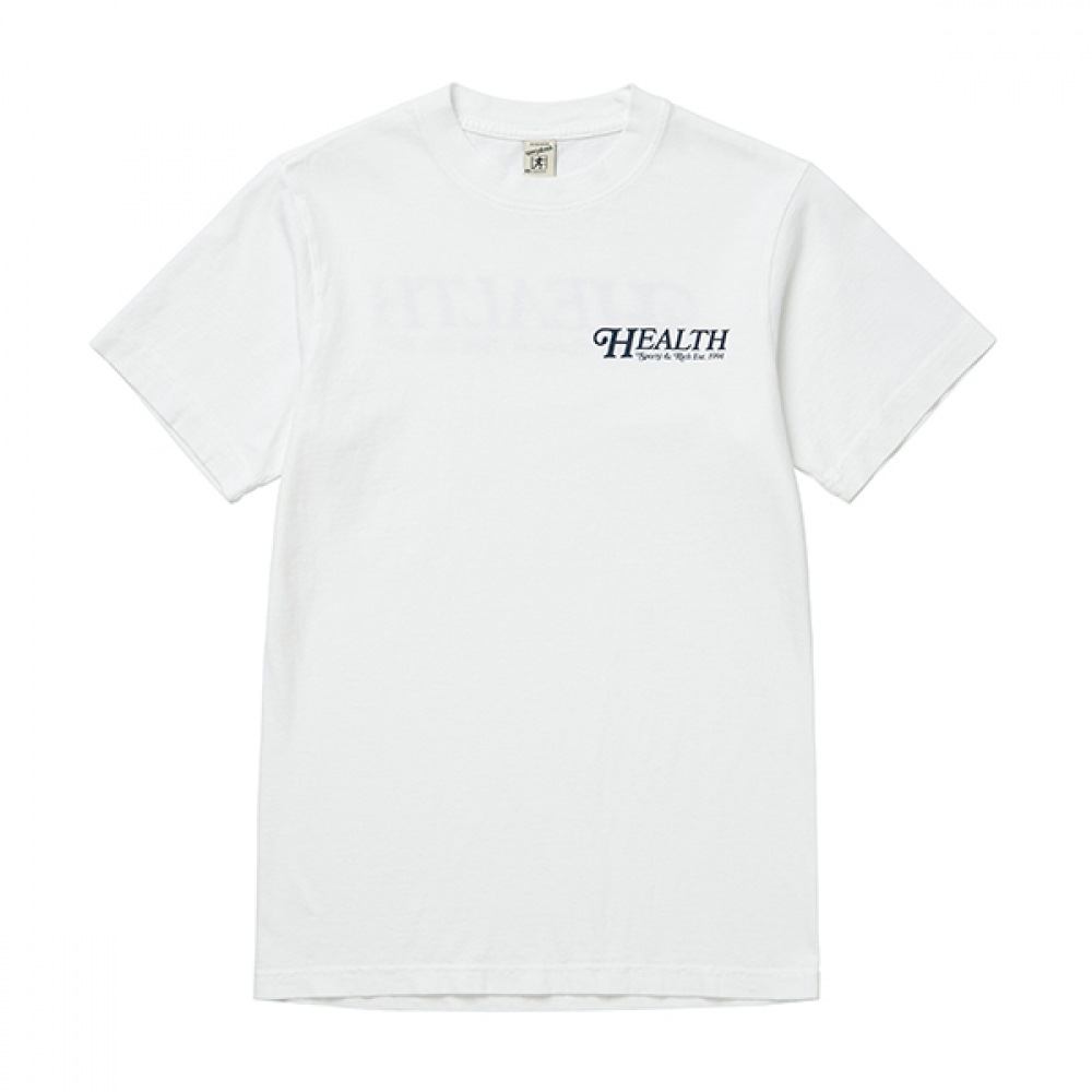 スポーティー&リッチ TS833WH 70S ヘルス (ヘルス) コモンショートスリーブTシャツ