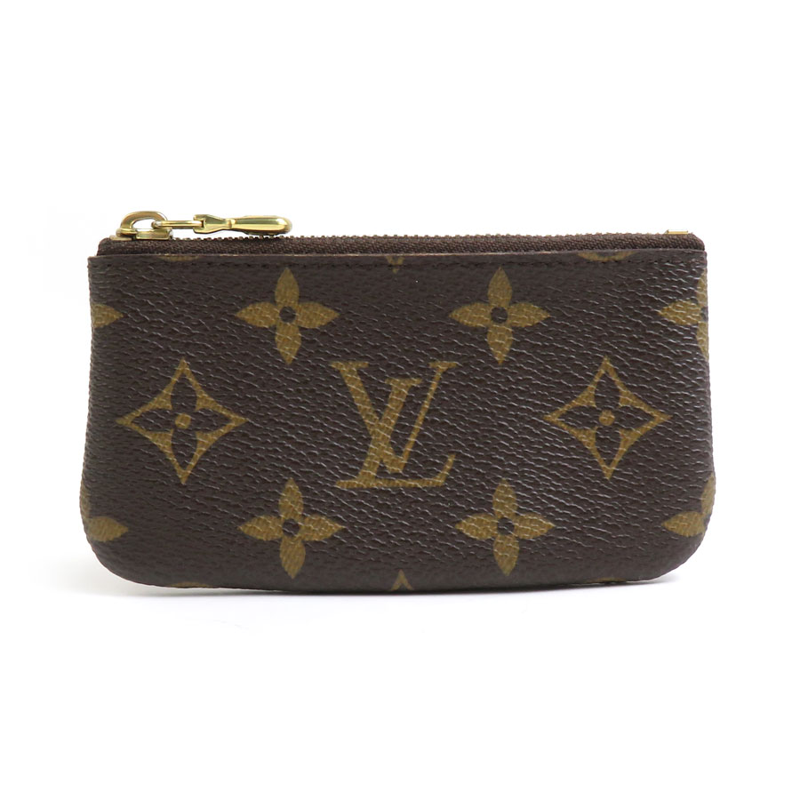 ルイ ヴィトン LOUIS VUITTON コインケース モノグラム ポシェット クレ モノグラムキャンバス ブラウン ゴールド ユニセックス M62650 e59479f