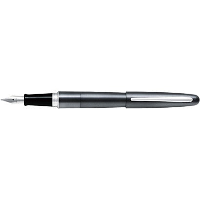 （まとめ買い）万年筆 COCOON コクーン メタリックグレー ペン種F型（細字） FCO-3SR-MGYF [x3]