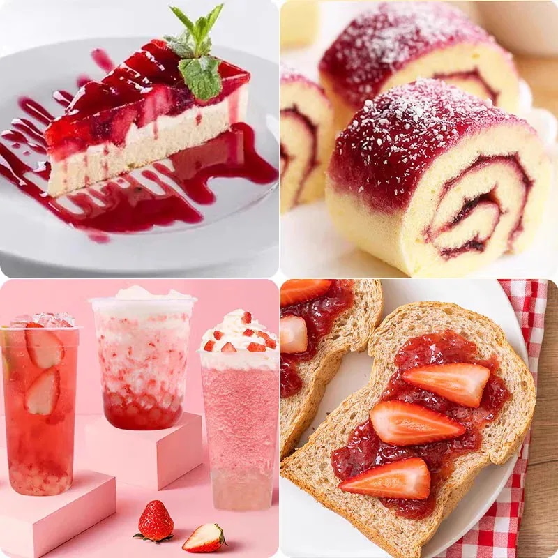 カイリ食品英石イチゴ果肉ジャム 5kg 耐食性パンケーキベーキングジャム