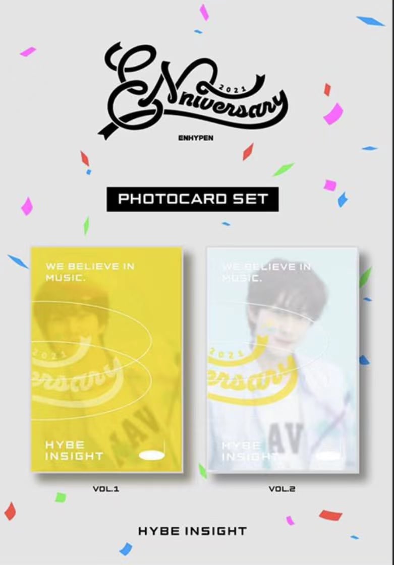 数量限定！エンハイフン　HYBE　insight　 1周年 vol.1 vol.2 フォトセット