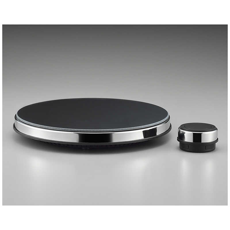 MAINTS　IH調理器 ホットトリベット(HOT TRIVET) ［1口 /100V］ ブラック×ステンレス　MA-004