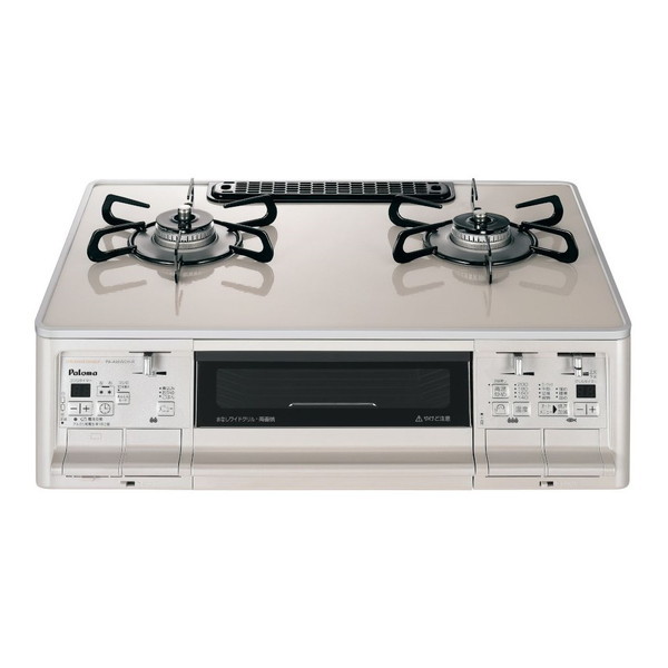 ガスコンロ 都市ガス 2口 左強火力 59cm PA-A97WCH-L-13A GRANDCHEF