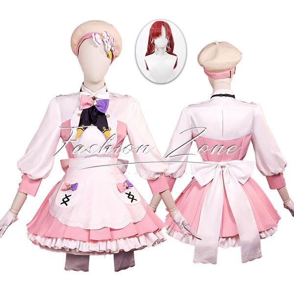[数量限定]最安値に挑戦にじさんじ VTuber Speciale 早乙女ベリー Saotome Berry コスプレ衣装 ウィッグ cosplay ハロウィン 演出服 変装
