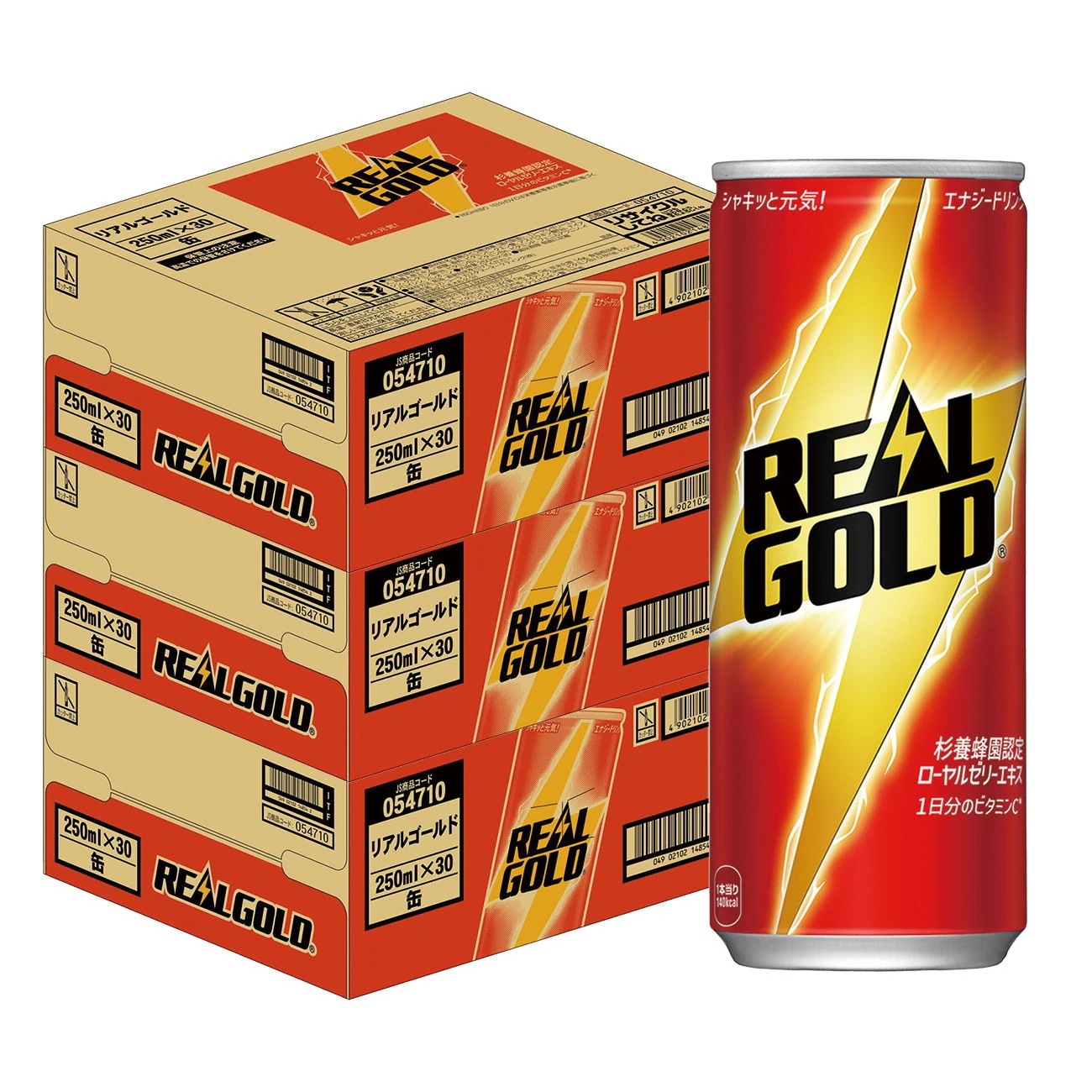 コカ コーラ リアルゴールド 缶 250ml×3ケース/90本