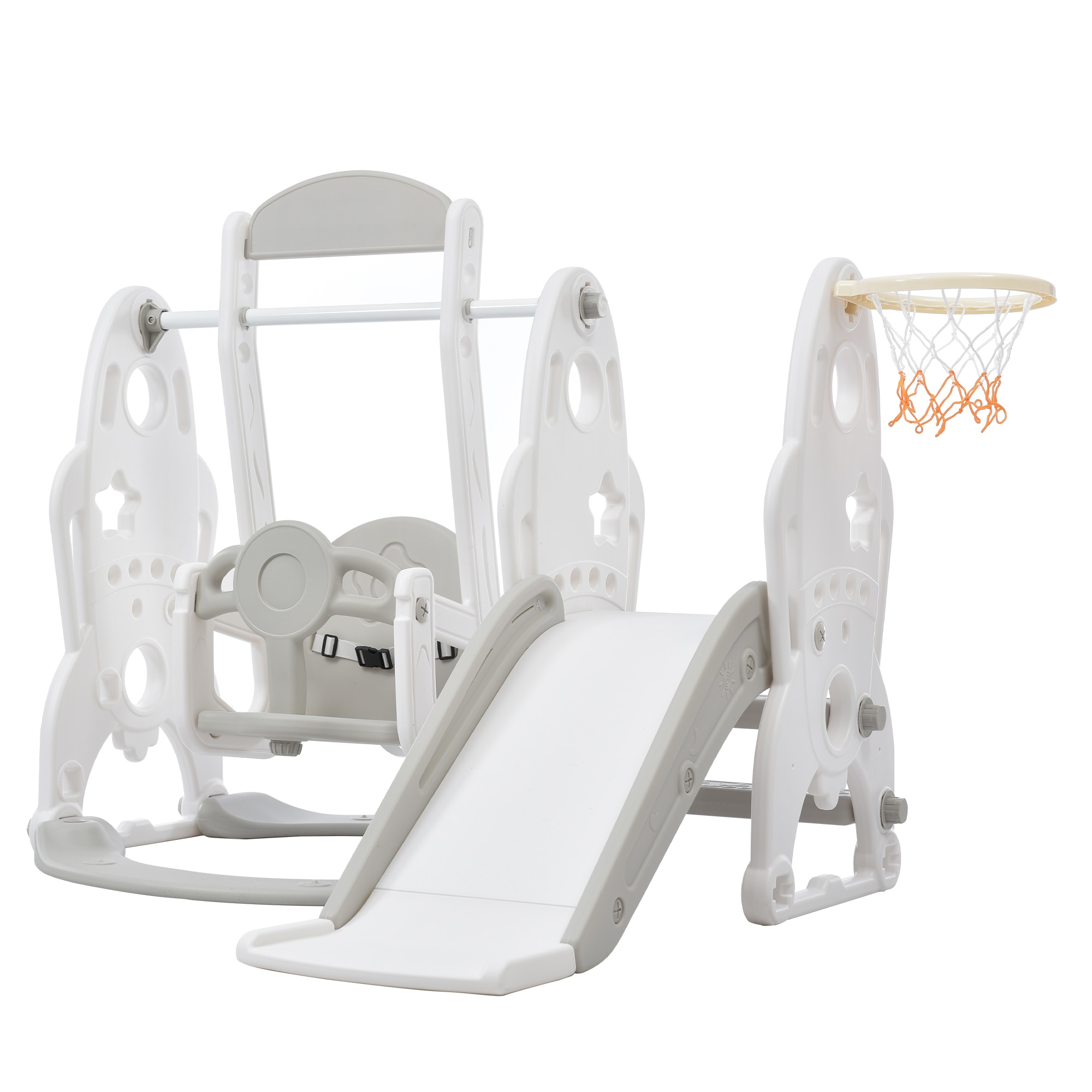 【国内急速出荷 品質保証】滑り台 すべり台ブランコ 遊具 すべりだい スライダー 室内 室外 大型遊具 スウィング キッズ キッズパーク 子供 バスケットゴール 子供 誕生日プレゼント クリスマス