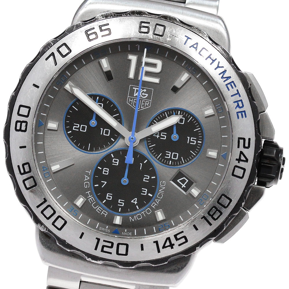 タグホイヤー TAG HEUER CAU1119 フォーミュラ1 タキメーター クロノグラフ クォーツ メンズ _861760【中古】 145,000円