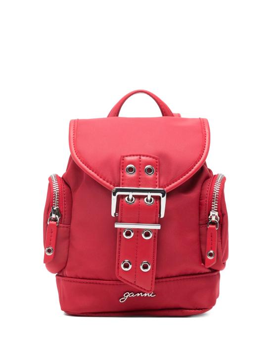GANNI Women Backpacks B2010007 396 Red