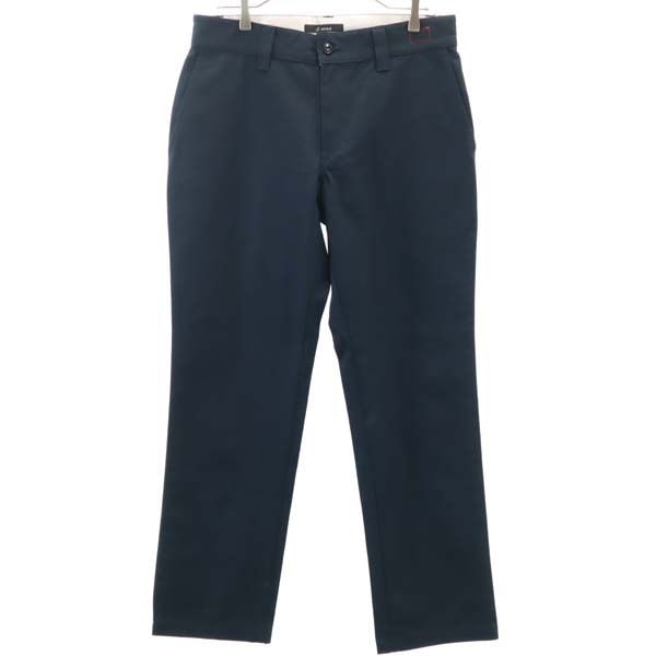 未使用 ワークトラウザー パンツ L ネイビー ロングパンツ メンズ
