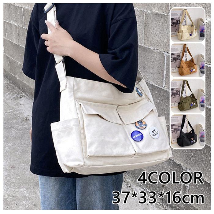 メンズバッグショルダーバッグメンズA4ナイロン男女兼用大容量斜めがけバッグ肩掛け大きめおしゃれサコッシュ鞄かばんカジュアルペア