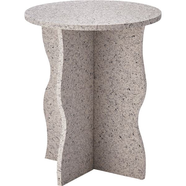 サイドテーブル ライトグレー 約 W40xD40xH48cm 組立式 5,587円