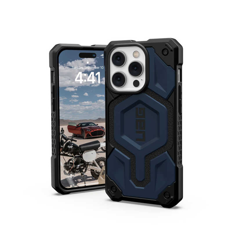 UAG　MagSafe対応MONARCH PRO マラード iPhone 14 Pro用　UAG-IPH22MB-PMS-ML