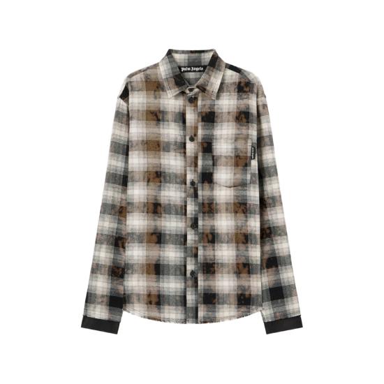 PALM ANGELS Men Shirts PMGE04DS26 FAB001 1003 BROWN NEUTRALS
