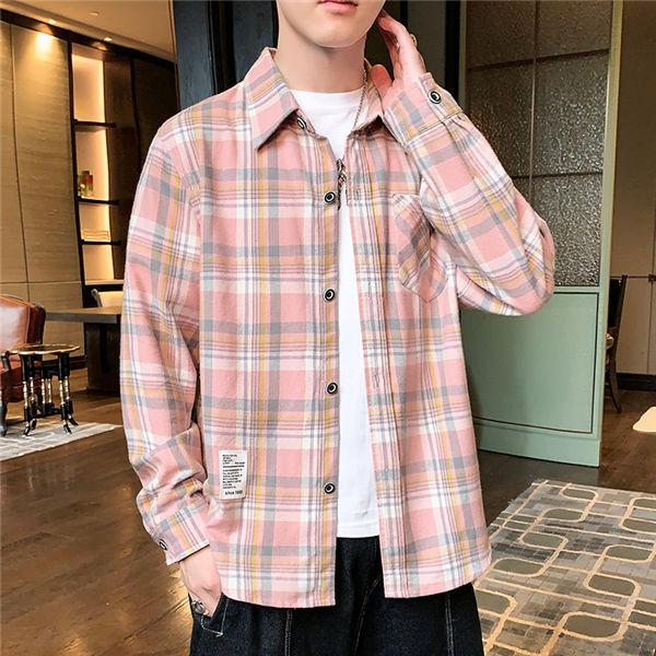 爆裂超特価 シャツなメンズ 長袖シャツ 紳士シャツ チェックシャツ カジュアルシャツ 紳士服 ボタンダウン ファッション 20代 30代 40代 春秋 バレンタイン