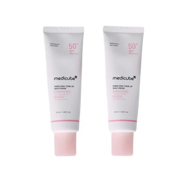 PDRN ピンク トーンアップ 日焼け止めクリーム 50mL 2個