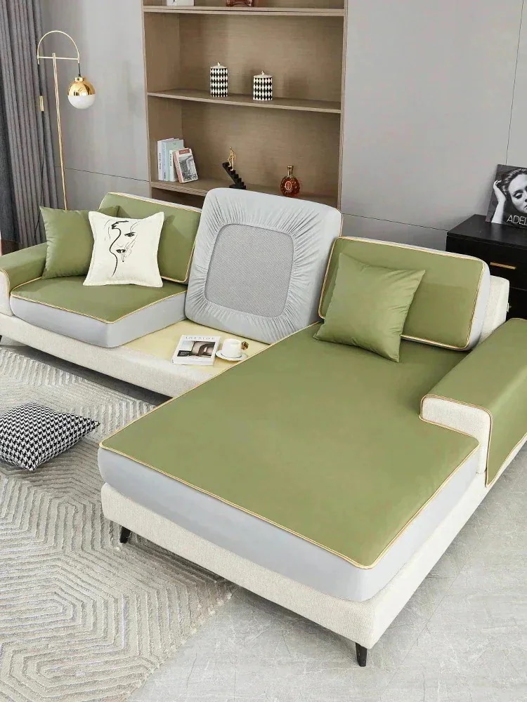 一番安い 4x6aテクニカルクロス弾性ソファカバーフルインクルーシブ防水尿防止ソファカバースタイルユニバーサルオールシーズン30%までに制限