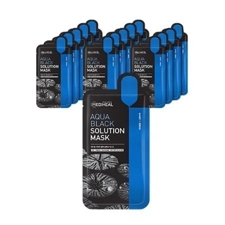 アクアブラックソリューションマスクパック, 45ea, 1個