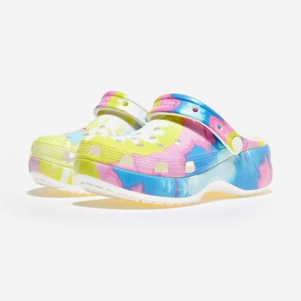 [クロックス] クラシック プラットフォーム タイダイウーマンズ [CRS207151/0090008] 7,057円