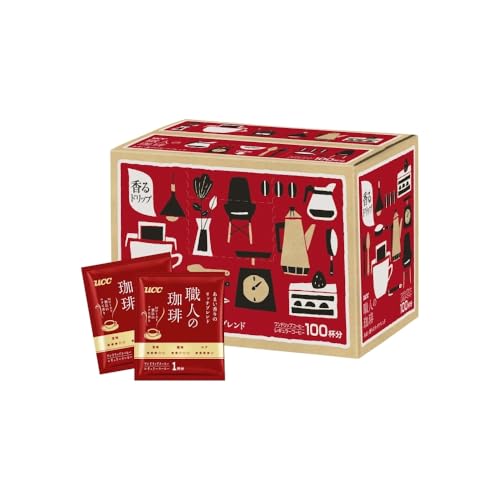 UCC 職人の珈琲 ワンドリップコーヒー あまい香りのリッチブレンド100P