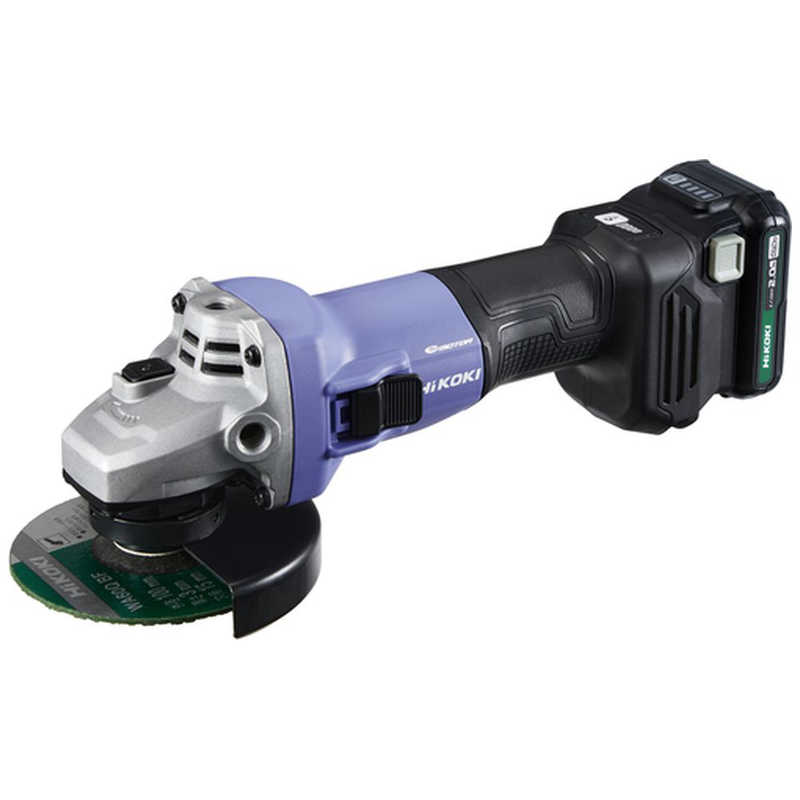 HiKOKI　コードレスディスクグラインダ 10.8V ブレーキ付 100mm セット品　FG1210DABS