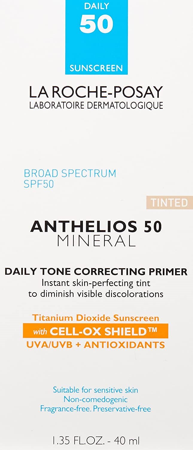 ラロシュポゼー アンセリオス鉱物 日調補正 広スペクトルSPF50 二酸化チタン 鉱物日焼け止め 1