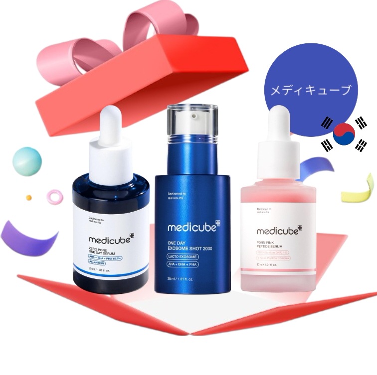 アンプル3種 _ ゼロ毛穴+ワンデーエクソソーム+サーモンPRRN