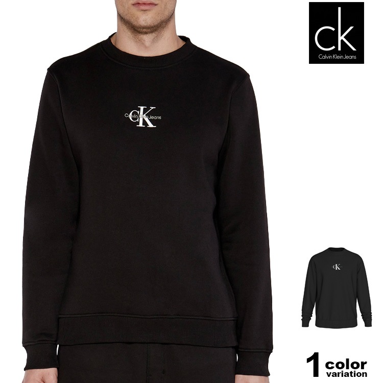 トレーナー クルーネック スウェット MONOLOGO CREW NECK 裏起毛 メンズ 大きいサイズ J30J325750