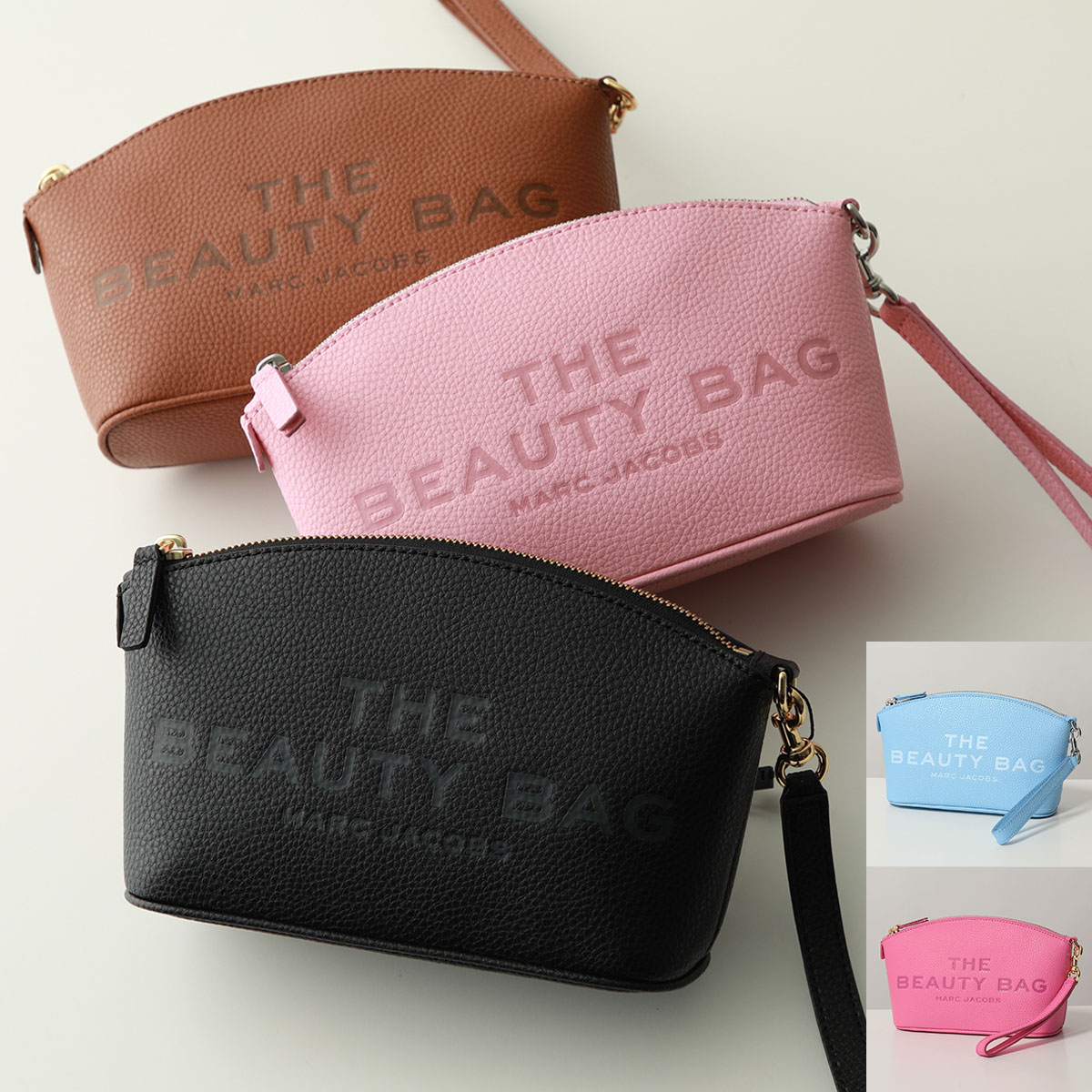 MARC JACOBS マークジェイコブス ポーチ 2R4SCP003S02 レディース リストレット付き ロゴ クラッチバッグ 小物入れ 鞄 カラー5色