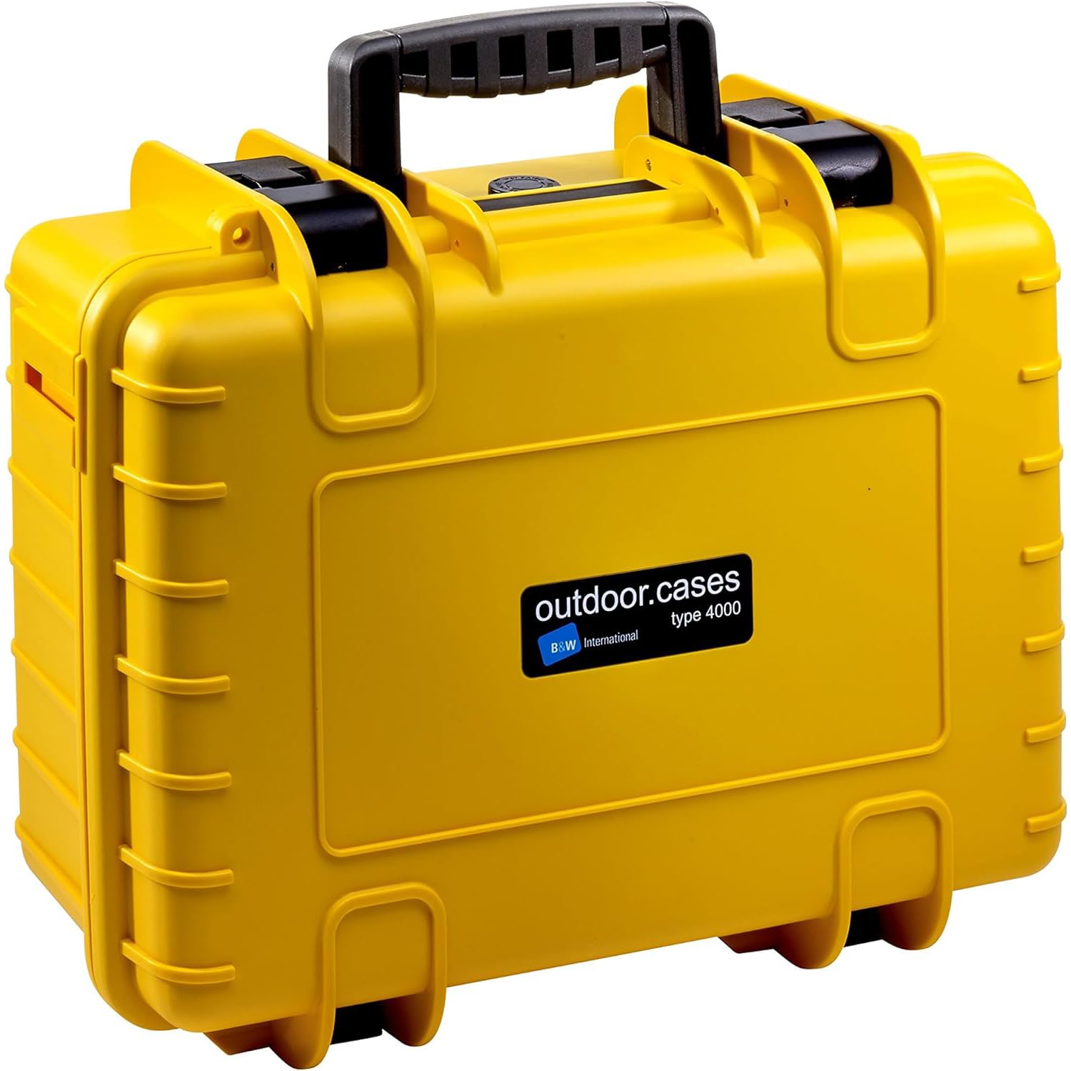 【国内正規品】 B&W Internatinal ケース 防水 ハードケース OUTDOOR CASES TYPE4000 イエロー スポンジタイプ BW0007Y