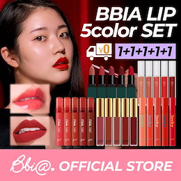 【5本セット】春色リップ💄🌸シリーズ買いでお得✨マット/ツヤ/発色/落ちない 豊富なカラー!! 韓国コスメBBIA(ピアー)【送料無料/安心の国内発送】