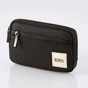 他サイト： エレコム BMA-GP01BK マルチ収納ポーチ　スリムタイプ（ブラック） BMAGP01BKの商品画像