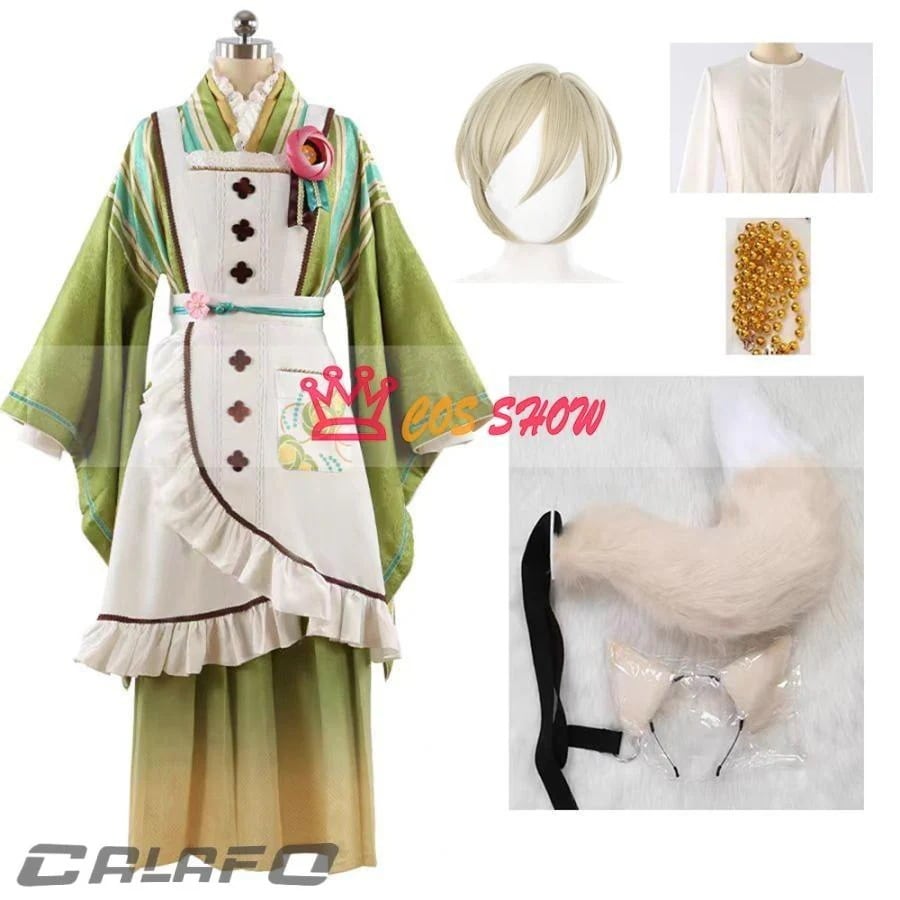 人気新作N0.1あんさんぶるスターズ! あんスタ スカウト 恋こい喫茶 慕情喫茶 天祥院英智コスプレ衣装 耳+尾+ウィッグ能 cosplay 仮装 オーダーメイド製作可能 イベント