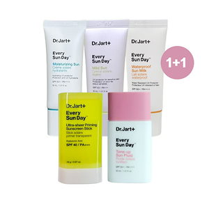 1+1 Every Sun Day Suncream / Moisturizing Sun / Waterproof / Sun Stick / Tone-up Sun Fluid