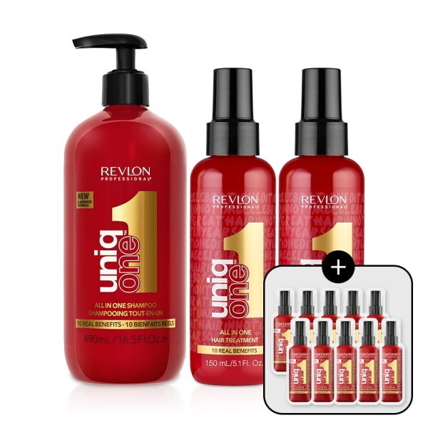 レブロンユニークワンオールインワンシャンプー+トリートメント企画セット(+サスェ)