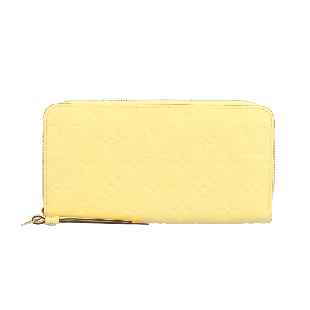 ルイヴィトン ジッピーウォレット モノグラムアンプラント 長財布 モノグラムアンプラント M60572 LOUIS VUITTON 中古 美品