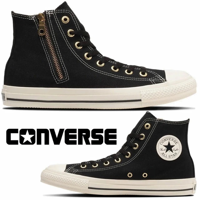 コンバース スニーカー オールスター ゴールドジップ HI ハイカット メンズ 靴 レディース カジュアル シューズ レースアップ converse 31312240