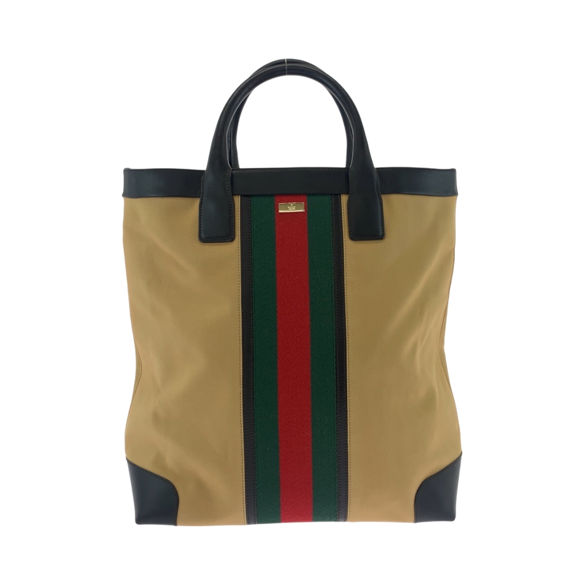 美品 シェリーライン キャメル レッド グリーン ゴールド金具 キャンバス 002 1121 トートバッグ ショルダーバッグ レディース 504104