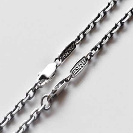 スターリングシルバーレトロチェーンイタリア輸入シルバーチェーンヴィンテージスターリングシルバータージャオチェーンメンズトレンディパーソナリティネックレス