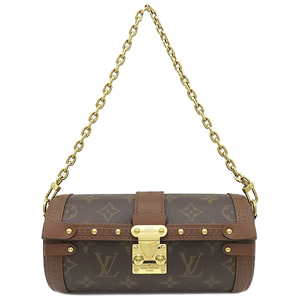 ルイヴィトン LOUIS VUITTON 2WAYバッグ パピヨン トランク モノグラムキャンバス モノグラム ゴールド金具 茶 ハンドバッグ ショルダーバッグ M57835 【保存袋】【中古】