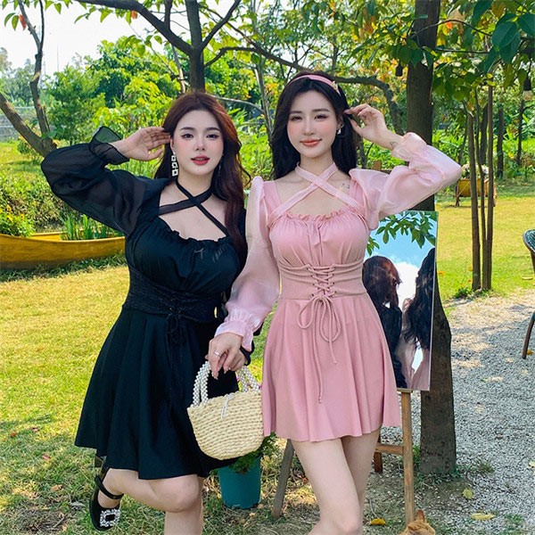 ワンピース水着 体型カバー水着 袖シフォンAラインワンピース水着 大きいサイズ レディース オールインワン セクシー ぽっちゃり 二の腕 カバーアップ 6L 5L 4L 3L LL 2L L M女性