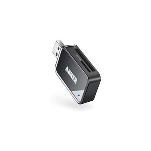 Anker 2-in-1 USB 3.0 ポータブルカードリーダー【microSDXC / microSDHC / microSD / MMC / RS-MMC / UHS-Iカード用】