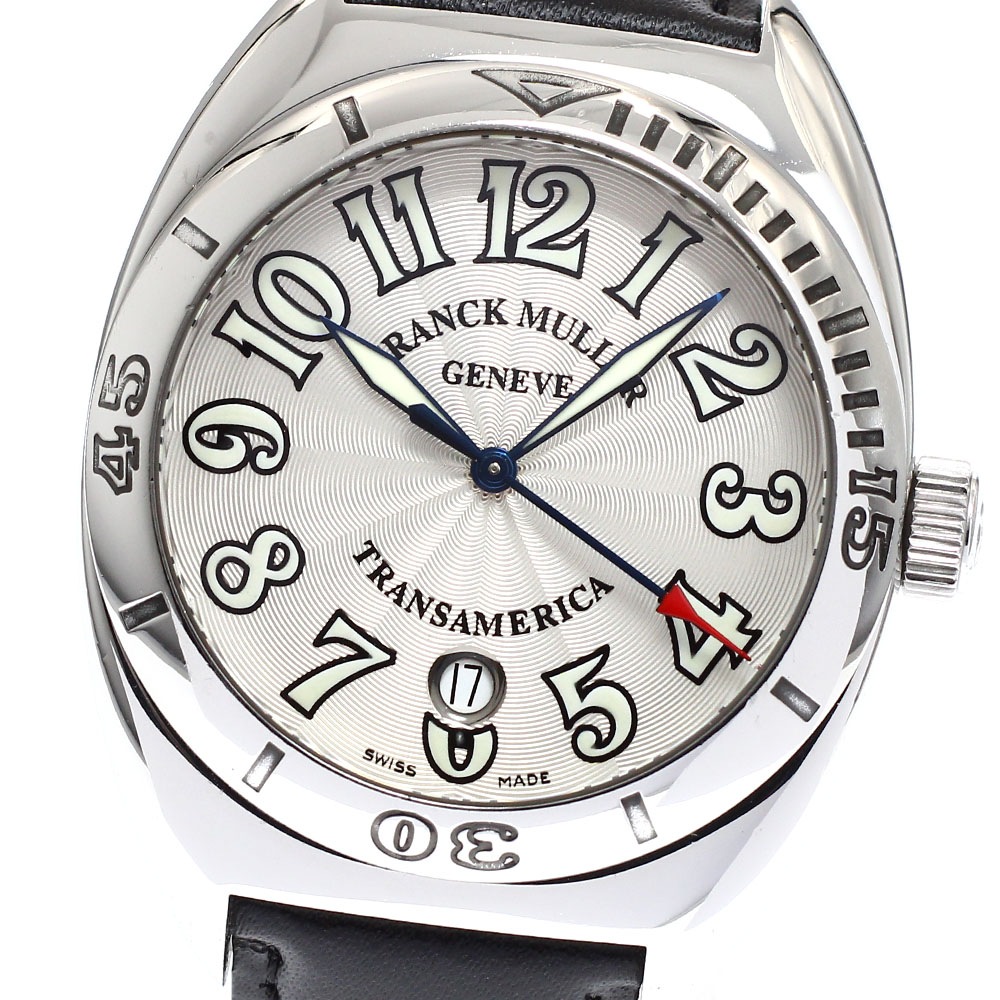 フランクミュラー FRANCK MULLER 2000SCP トランスアメリカ デイト 自動巻き メンズ _918920【中古】