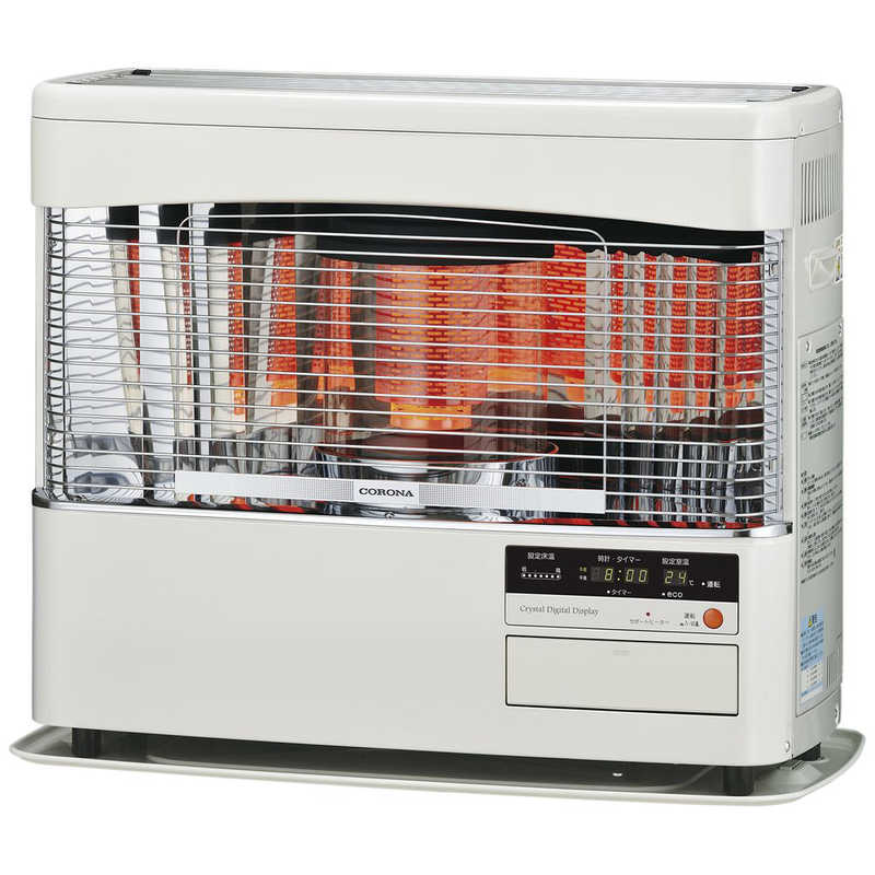 コロナ　CORONA　FF式輻射床暖ストーブ Bシリーズ 木造18畳まで コンクリート29畳まで ホワイト　UH-F70BSS