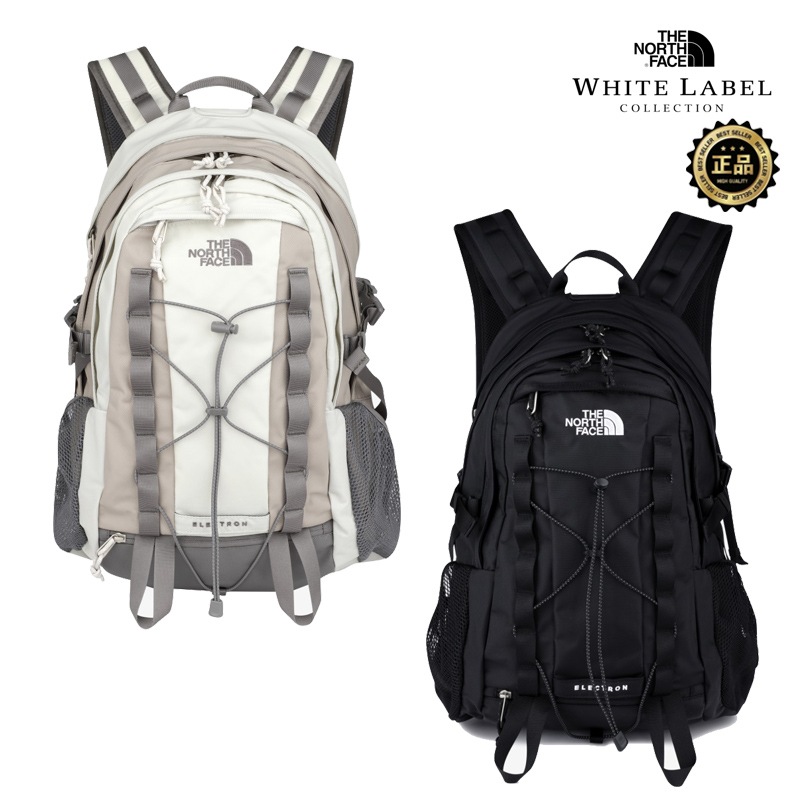 NM2DR55 WHITE LABEL ELECTRON 30L 韓国限定ライン バックパック 大容量 軽量 収納 多ポケット PC 通勤 通学 旅行 アウトドア レディース メンズ コーデ提案 パー