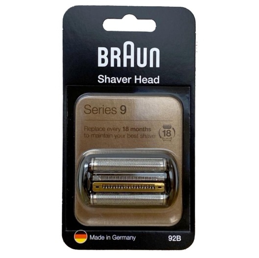 替刃 92B シリーズ9 網刃・内刃一体型カセット シェーバー (日本国内型番 F/C90B F/C92B) ブラック